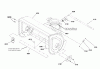 Snapper L1226EX (1696010) - 26" Snowthrower, 11.5 HP, Large Frame Listas de piezas de repuesto y dibujos Auger Housing Group