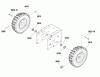 Snapper L824E (1696171-00) - 24" Snowthrower, 8 HP, Two Stage Intermediate Pièces détachées Wheel & Tire Group