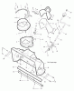 Snapper SS5220E (1695470) - 22" Snowthrower, 5 HP, Single Stage (2009) Pièces détachées Chute System Group