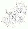 Snapper IR4001 (85329) - 16.5" Intermediate Rear Tine Tiller, 4 HP, Series 1 Pièces détachées Shift & Drive Components