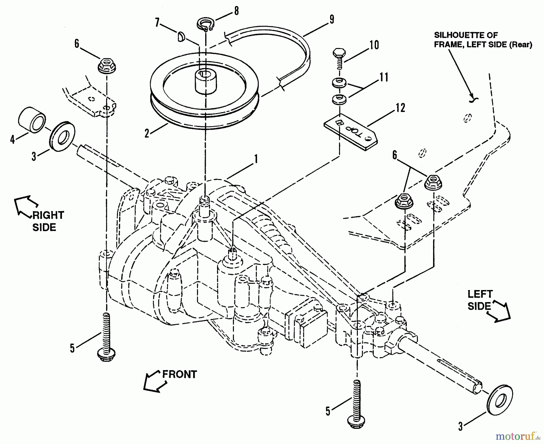  Snapper Zubehör. Rasenmäher 7060947 - Snapper Bag N-Wagon, 30 Bushel BH120G38AB (80479) 38