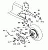 Tanaka Moby - X 25cc PowerBoard Listas de piezas de repuesto y dibujos Rear Brake & Adjusters