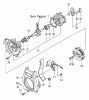 Tanaka TPB-350GX - 35cc PowerBoard Listas de piezas de repuesto y dibujos Crankcase, Flywheel, Starter Pulley
