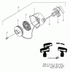 Tanaka TPB-350GX - 35cc PowerBoard Listas de piezas de repuesto y dibujos Recoil Starter