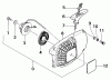 Tanaka ECS-3500 - Chainsaw Pièces détachées Recoil Starter