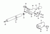 Tanaka TPS-2510 - Extended Reach Pole Saw Listas de piezas de repuesto y dibujos Drive Shaft & Coupling