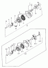 Tanaka TBC-160 - Trimmer / Brush Cutter Pièces détachées Recoil Starter