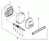 Tanaka TBC-232 - Brush Cutter Pièces détachées Air Cleaner
