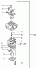 Tanaka TBC-245PF - Grass Trimmer Pièces détachées Carburetor