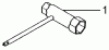 Tanaka TC-2300 - Utility / Scooter Engine Pièces détachées Wrench