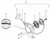 Tanaka TC-2501 - Utility / Scooter Engine Pièces détachées Recoil Starter