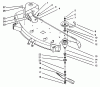 Toro 05-48SS01 - 48" Side Discharge Mower, 1992 (2000001-2999999) Pièces détachées COVER & SPINDLE ASSEMBLY