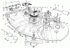 Toro 30144 - 44" Side Discharge Mower, 1988 (800001-801221) Pièces détachées CUTTING UNIT ASSEMBLY