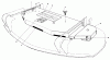 Toro 30144 - 44" Side Discharge Mower, 1988 (800001-801221) Pièces détachées CUTTING UNIT DECK COVERS