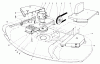 Toro 30544 (117/120) - 44" Side Discharge Mower, Groundsmaster 117/120, 1992 (200001-299999) Pièces détachées CUTTING UNIT MODEL NO. 30544 #2