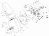 Toro 30544 (117/120) - 44" Side Discharge Mower, Groundsmaster 117/120, 1992 (200001-299999) Pièces détachées GRASS COLLECTION SYSTEM MODEL NO. 30576 (OPTIONAL) #1