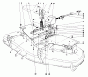 Toro 30560 - 52" Rear Discharge Mower, 1985 (5000001-5999999) Listas de piezas de repuesto y dibujos CUTTING UNIT MODEL NO. 30555 #3