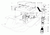 Toro 30560 - 52" Rear Discharge Mower, 1985 (5000001-5999999) Listas de piezas de repuesto y dibujos SEAT MOUNT AND AIR CLEANER ASSEMBLY