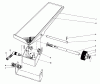 Toro 30560 - 52" Rear Discharge Mower, 1985 (5000001-5999999) Listas de piezas de repuesto y dibujos TRACTION PEDAL ASSEMBLY