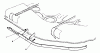 Toro 30555 (200) - 52" Side Discharge Mower, Groundsmaster 200 Series, 1991 (1000001-1999999) Listas de piezas de repuesto y dibujos BAFFLE KIT MODEL NO. 68-7210 (FOR CUTTING UNIT MODEL 30555)