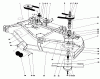 Toro 30575 - 72" Side Discharge Mower, 1991 (100001-199999) Listas de piezas de repuesto y dibujos CUTTING UNIT MODEL NO. 30568 #1