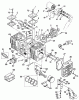 Toro 30555 (200) - 52" Side Discharge Mower, Groundsmaster 200 Series, 1990 (SN 00001-09999) Listas de piezas de repuesto y dibujos CYLINDER BLOCK ASSEMBLY-ENGINE, ONAN MODEL NO. P220G, TYPE NO. 1/10808C