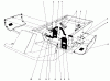 Toro 30555 (200) - 52" Side Discharge Mower, Groundsmaster 200 Series, 1991 (1000001-1999999) Listas de piezas de repuesto y dibujos ENGINE SHIELD KIT MODEL NO. 30563