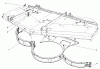Toro 30555 (200) - 52" Side Discharge Mower, Groundsmaster 200 Series, 1991 (1000001-1999999) Listas de piezas de repuesto y dibujos MULCHER KIT MODEL NO. 30792 (OPTIONAL) (USED WITH MODEL 30664 CUTTING UNIT)
