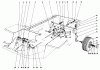 Toro 30575 - 72" Side Discharge Mower, 1990 (000001-099999) Pièces détachées REAR AXLE ASSEMBLY