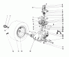 Toro 57354 (11-44) - 11-44 Pro Lawn Tractor, 1986 (6000001-6999999) Pièces détachées TRANSAXLE & CLUTCH ASSEMBLY
