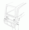 Toro 57365 (11-38) - 11-38 Pro Lawn Tractor, 1986 (6000001-6999999) Pièces détachées BUMPER KIT MODEL NO. 59102 (OPTIONAL)
