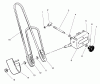 Toro 78360 - 48" Side Discharge Mower, 1996 (6900001-6999999) Listas de piezas de repuesto y dibujos IDLER ASSEMBLY