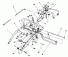 Toro 30156 - Mid-Size Proline Gear Traction Unit, 12.5 hp, 1991 (100001-199999) Pièces détachées HANDLE ASSEMBLY