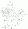 Toro 105-1383 - Hydrostatic Transaxle Replacement Kit, 260 Series Yard and Garden Tractors Listas de piezas de repuesto y dibujos BRAKE ASSEMBLY