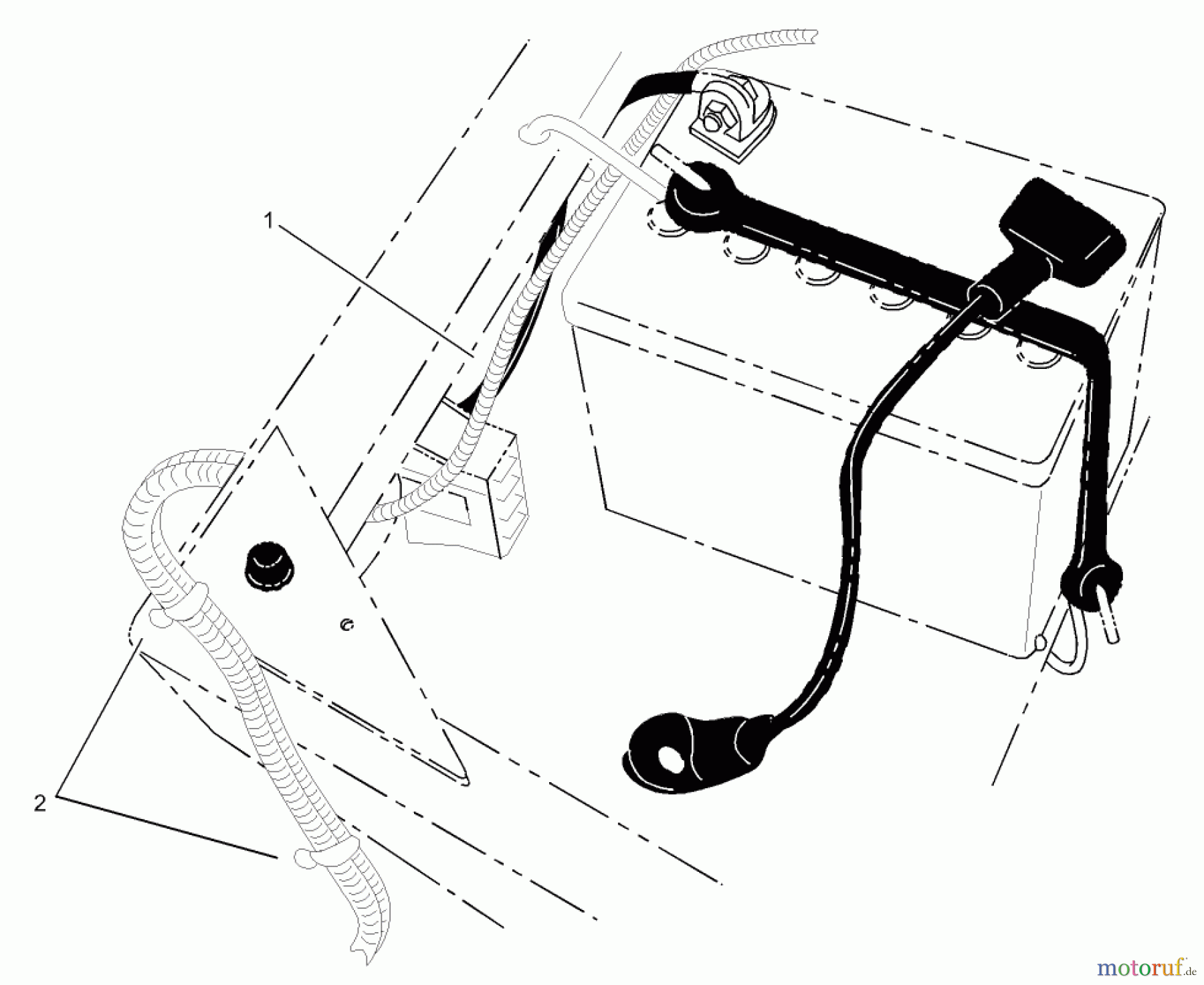  Toro Neu Accessories, Mower 107-9130 - Toro Light Kit, Zero-Turn-Radius Riding Mower LAMP HARNESS ASSEMBLY