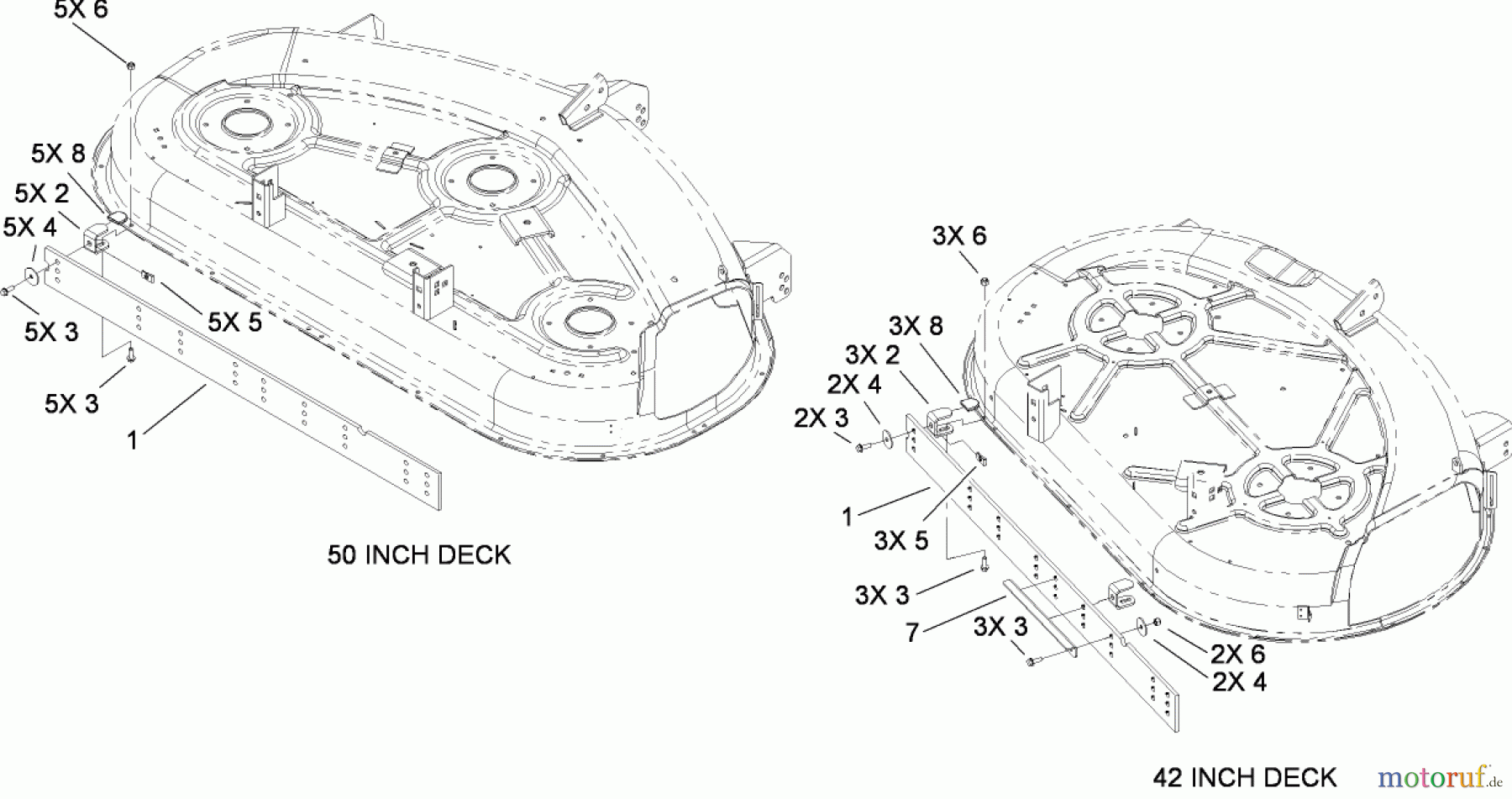  Toro Neu Accessories, Mower 114-8545 - Toro Striping Kit, 42