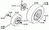 Spareparts WHEELS AND TIRES (PLATE 13.1)