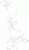 Toro 13AP61RH848 (LX468) - LX468 Lawn Tractor, 2009 (1-1) Pièces détachées STEERING AND FRONT AXLE ASSEMBLY