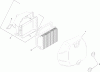 Toro 13AX60RG544 (LX420) - LX420 Lawn Tractor, 2006 (1L215B10000-) Pièces détachées AIR INTAKE AND FILTRATION ASSEMBLY KOHLER SV540-0019