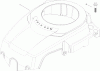 Toro 13AX60RG544 (LX420) - LX420 Lawn Tractor, 2006 (1L215B10000-) Pièces détachées BLOWER HOUSING ASSEMBLY KOHLER SV540-0019