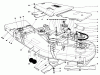 Toro 30136 - 36" Side Discharge Mower, 1986 (6000001-6000797) Pièces détachées 52" CUTTING DECK MODEL NO. 30152