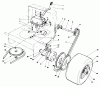 Toro 30113 - Mid-Size Proline Gear Traction Unit, 8 hp, 1985 (5000001-5999999) Pièces détachées AXLE ASSEMBLY