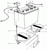 Toro 30132 - Electric Start Kit, 1985 (5000001-5999999) Listas de piezas de repuesto y dibujos BATTERY ASSEMBLY