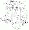 Toro 30558 - 52" Bag Kit, 1986 (6000001-6999999) Listas de piezas de repuesto y dibujos COLLECTOR ASSEMBLY