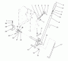 Toro 22-14OE01 (244-H) - 244-H Yard Tractor, 1991 (1000001-1999999) Pièces détachées LIFT BAR LINKAGE ASSEMBLY
