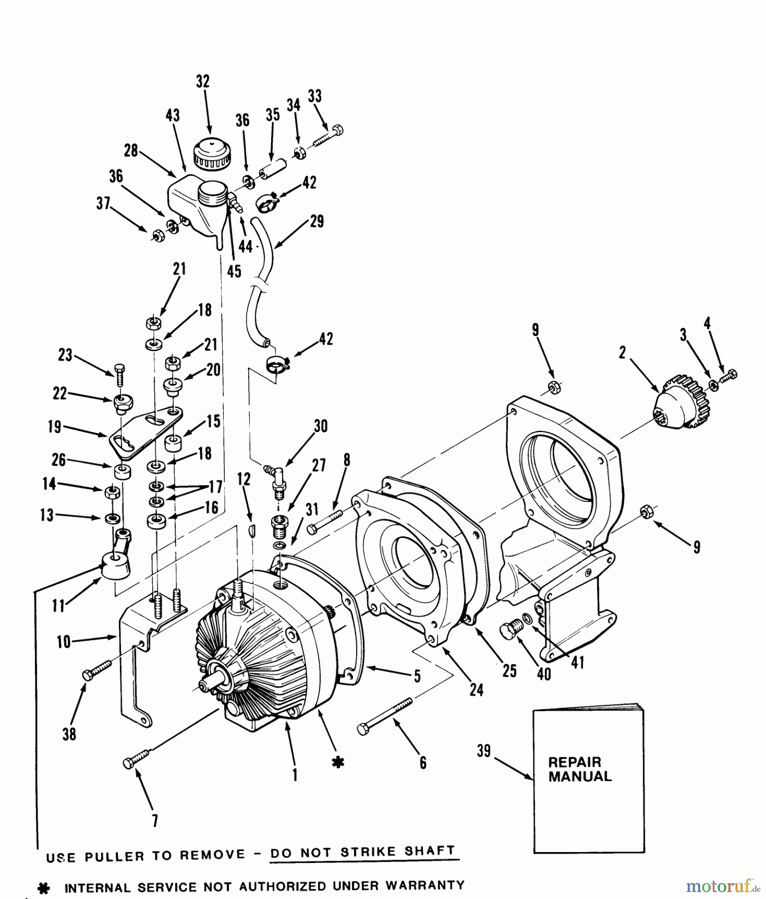  Toro Neu Mowers, Lawn & Garden Tractor Seite 1 31-20OE02 (520-H) - Toro 520-H Garden Tractor, 1989 AUTOMATIC TRANSMISSION-516-H & 518-H