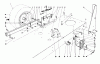 Toro 59111 - Easy Empty Grass Catcher, 1987 (7000001-7999999) Listas de piezas de repuesto y dibujos REAR AXLE ASSEMBLY