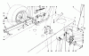 Toro 56138 (8-32) - 8-32 Rear Engine Rider, 1988 (8000001-8999999) Listas de piezas de repuesto y dibujos REAR AXLE ASSEMBLY