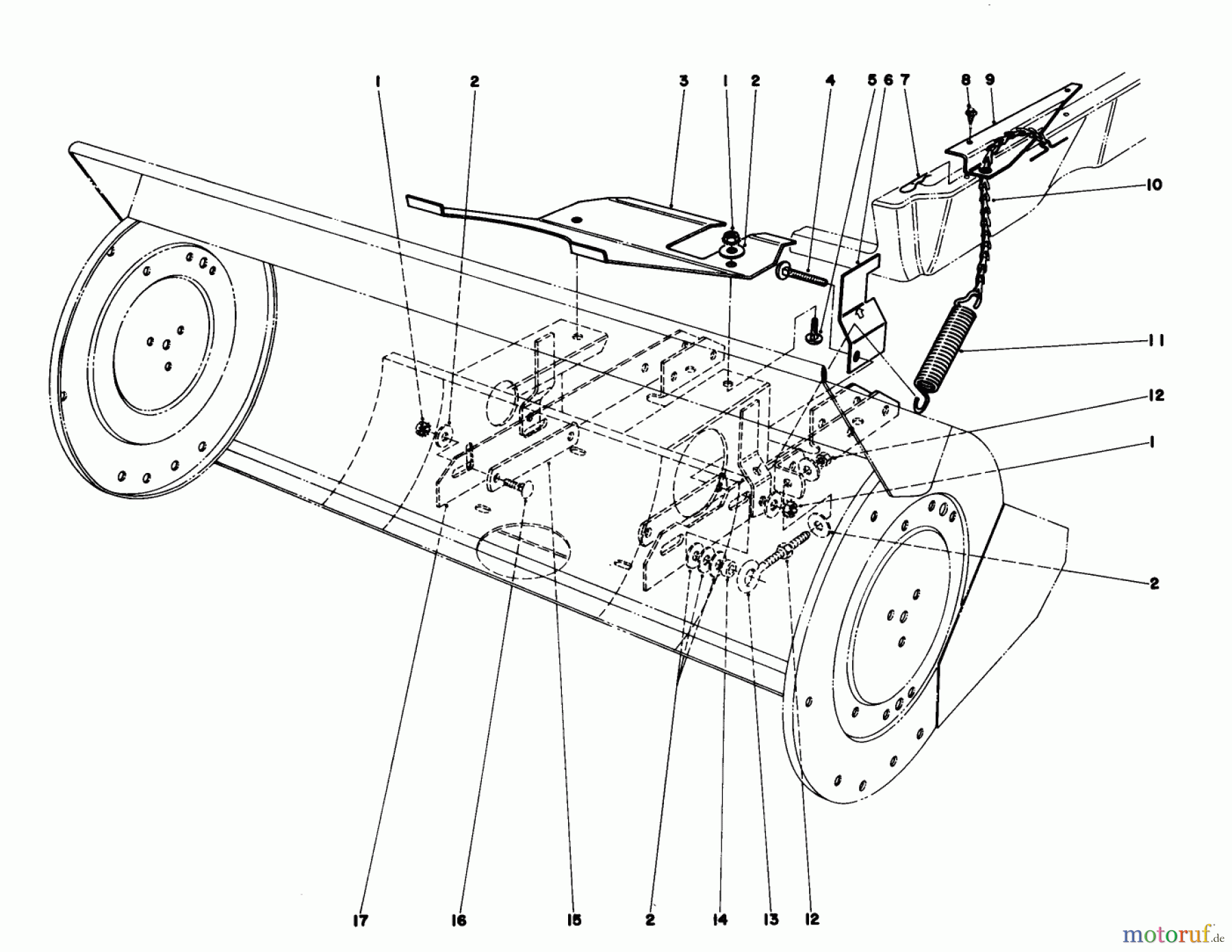  Toro Neu Mowers, Lawn & Garden Tractor Seite 1 57300 (8-32) - Toro 8-32 Front Engine Rider, 1982 (2000001-2999999) 36