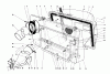 Toro 59155 - Mulcher Kit, 32" Mower Listas de piezas de repuesto y dibujos EASY-EMPTY GRASS CATCHER MODEL 59111 #1